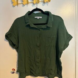 Baltic Born Olive Button-Down Shirt
